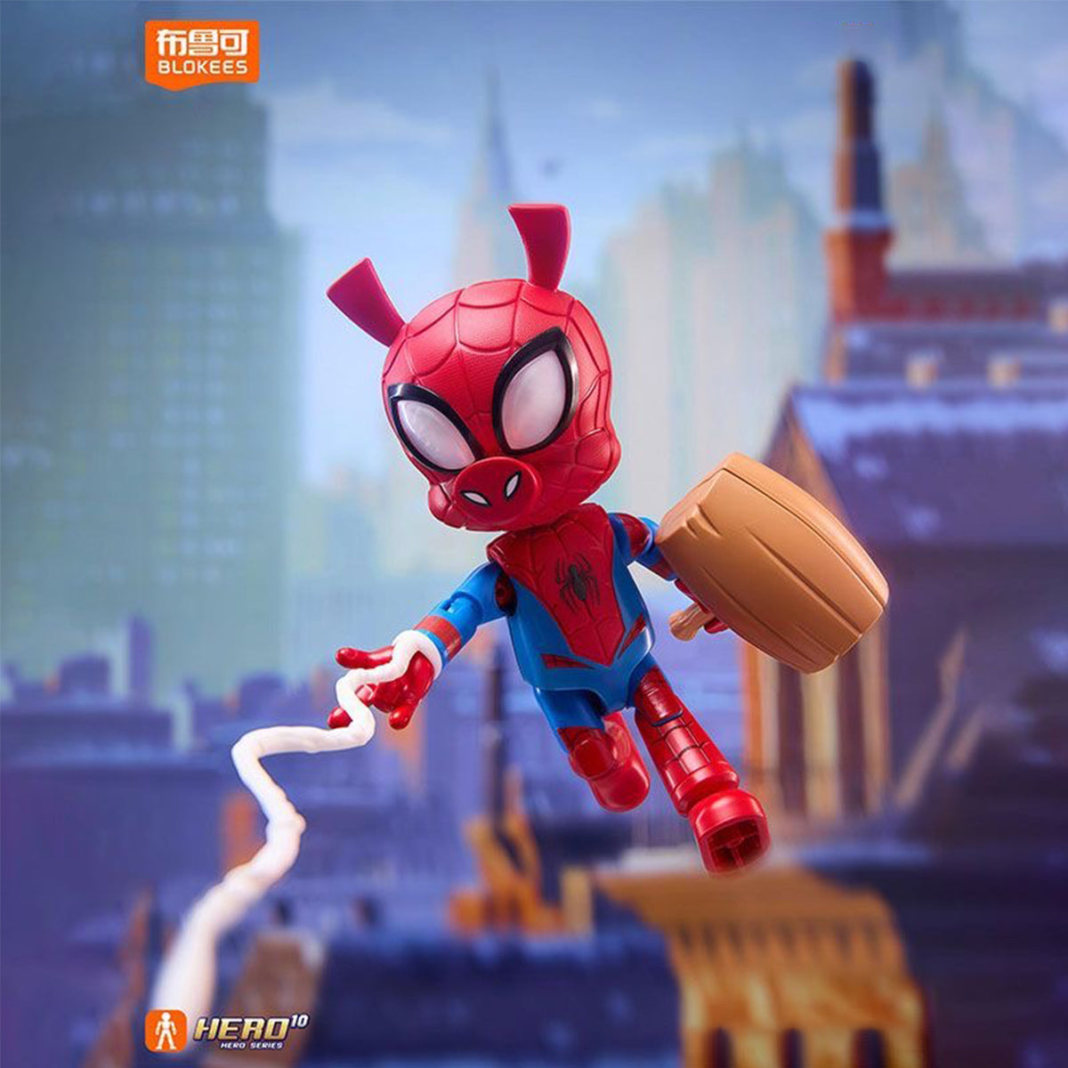 Blokees Marvel Heroes Galaxy Version Vol.5 Spider-Man 81145 Blind Box Figure