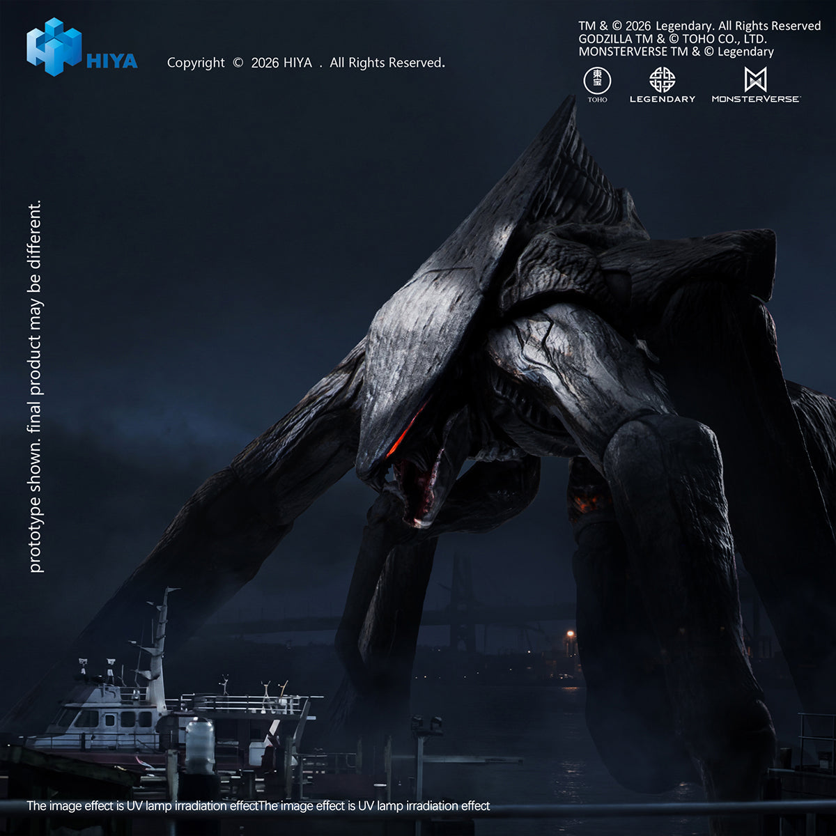 HIYA Godzilla (2014) Male & Female Muto EBG0240 Action Figure Set