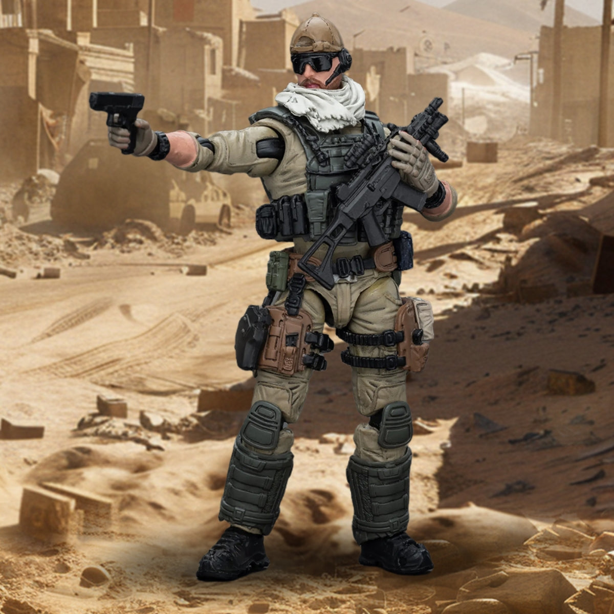 HiPlay JoyToy Hardcore Coldplay: U.S. Army Delta Assault Squad - Support Gunner 1:18 Scale Action Figures