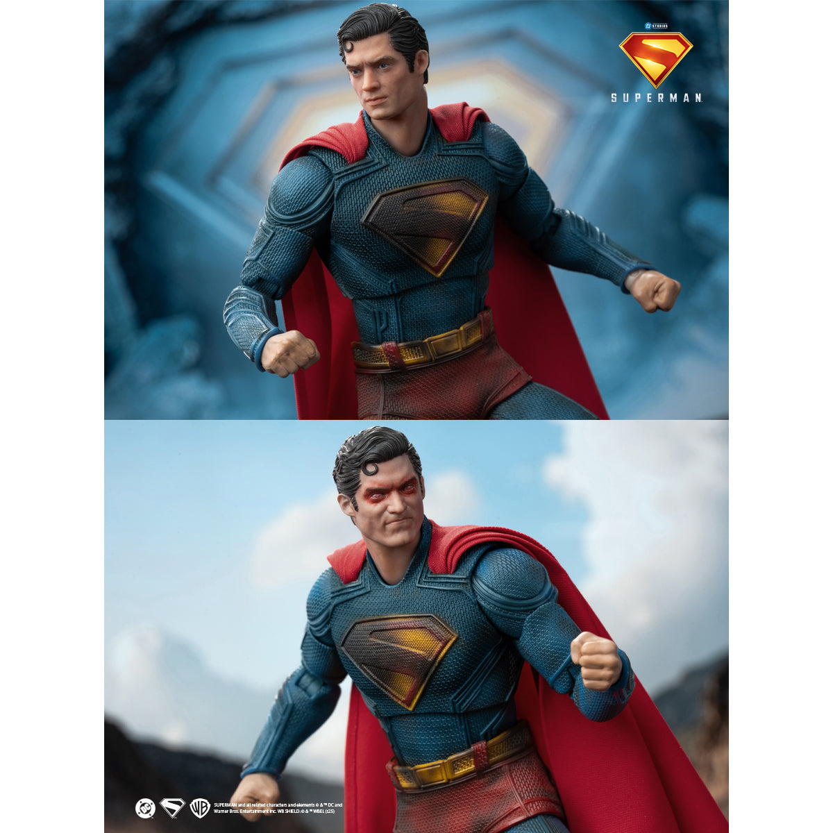 Fondjoy DC Series DC1017B Battle-Damaged New Superman 1/9 Scale Action Figure