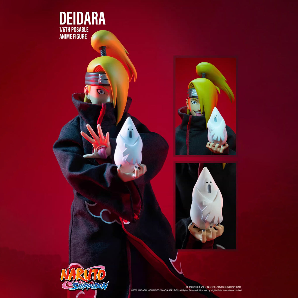 Zen Creations, Shippuden: Deidara, Deluxe Edition for Action Figure Full Set