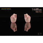 JIAOUDOLL Female Soldier Figure Hands & Feet Accessory Pack 4.0 Premium Hand Set JOQ-H04 1/6 Scale Fit Action Figure