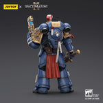 JOYTOY Ultramarines Relic Primus Armour with Plasma Pistol and Combat Blade & Ultramarines Heavy Artificer Armor with Relic Multi-Melta & Ultramarines Heavy Relic Primus Armor with Heavy Relic Bolt Rifle
