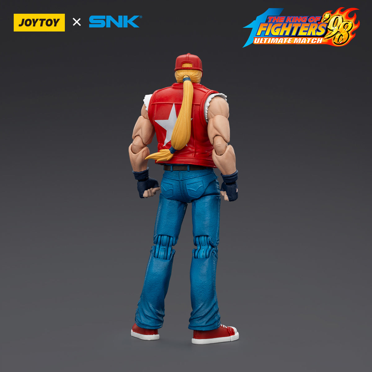 JOYTOY KOF '98UM Fatal Fury Team Joe Higashi & Andy Bogard & Terry Bogard 1/18 Scale Action Figure