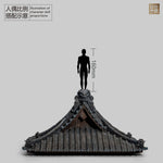 ToysNest Oriental Ancient City: The Roof of Old Temple Scene Fit Action Figure
