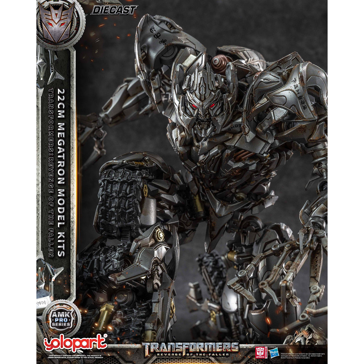 Yolopark AMK PRO Series Transformers：Revenge of the Fallen - Megatron Model Kit