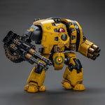 JoyToy Warhammer The Horus Heresy: Imperial Fists Leviathan Dreadnought with Cyclonic Melta Lance and Storm Cannon Action Figures
