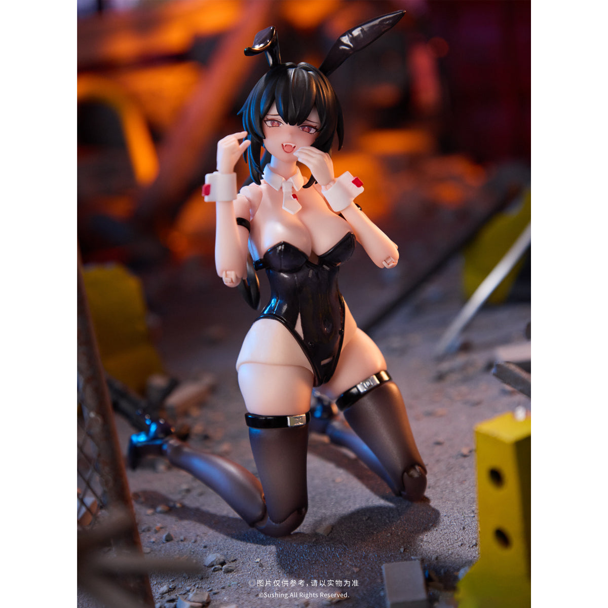 Sushing Rabbit Rapid Response Squad Assault Specialist LUNA 1/12 Scale Action Figure