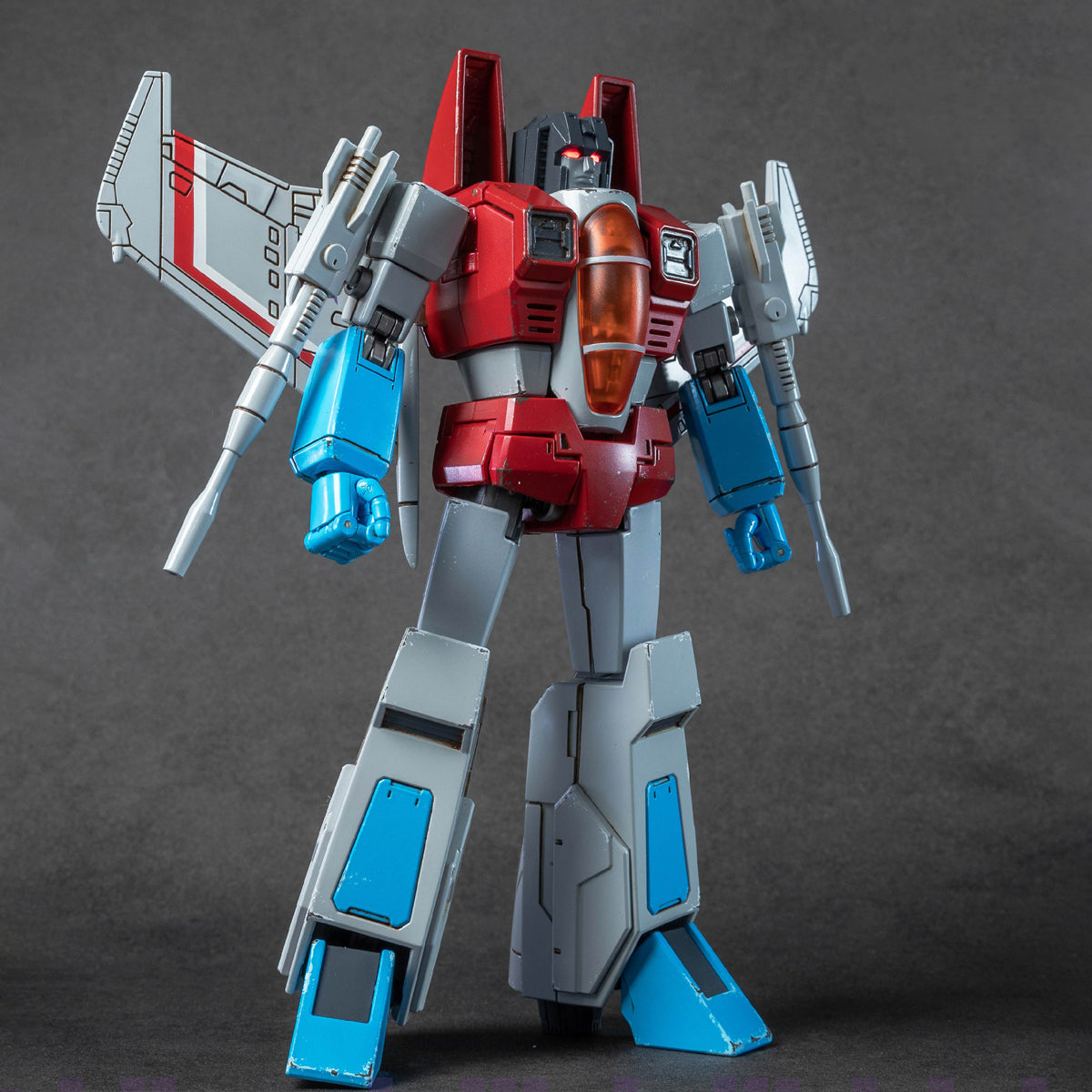 Kits de modelos de ensamblaje coleccionables Yolopark G1 Starscream de 19 cm de alto