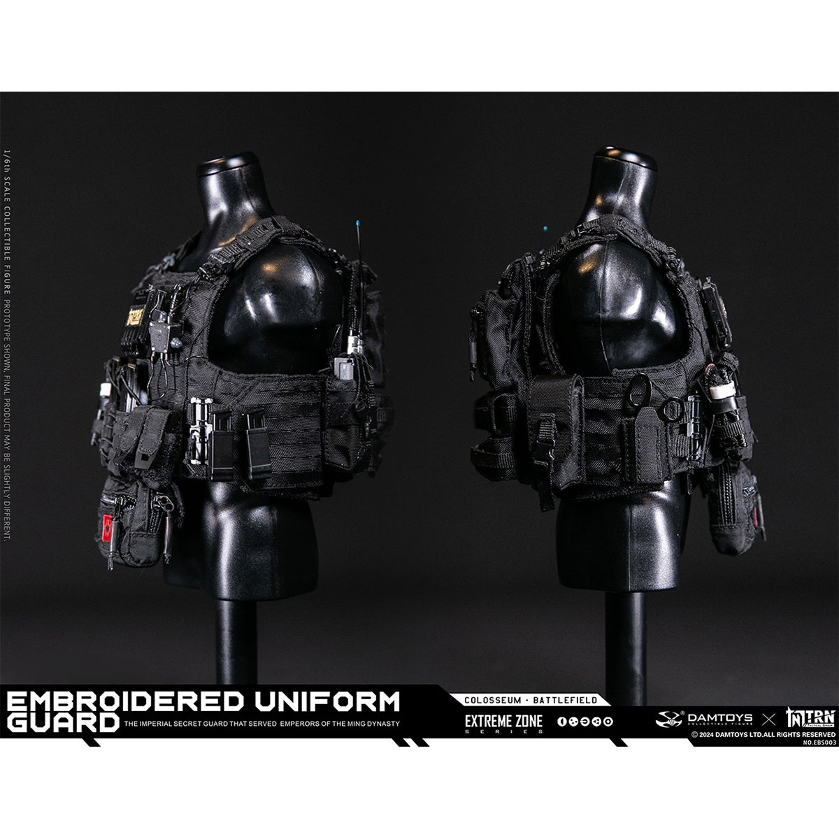 DAMTOYS Extreme Battlefield Tactical Ming Dynasty - Jinyiwei Action Figures