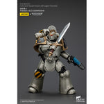 JOYTOY Warhammer The Horus Heresy, Iron Warriors Command Squad Chosen with Legion Standard/MKVI Tactical Sergeant with Power Sword and Plasma Pistol, Action Figures