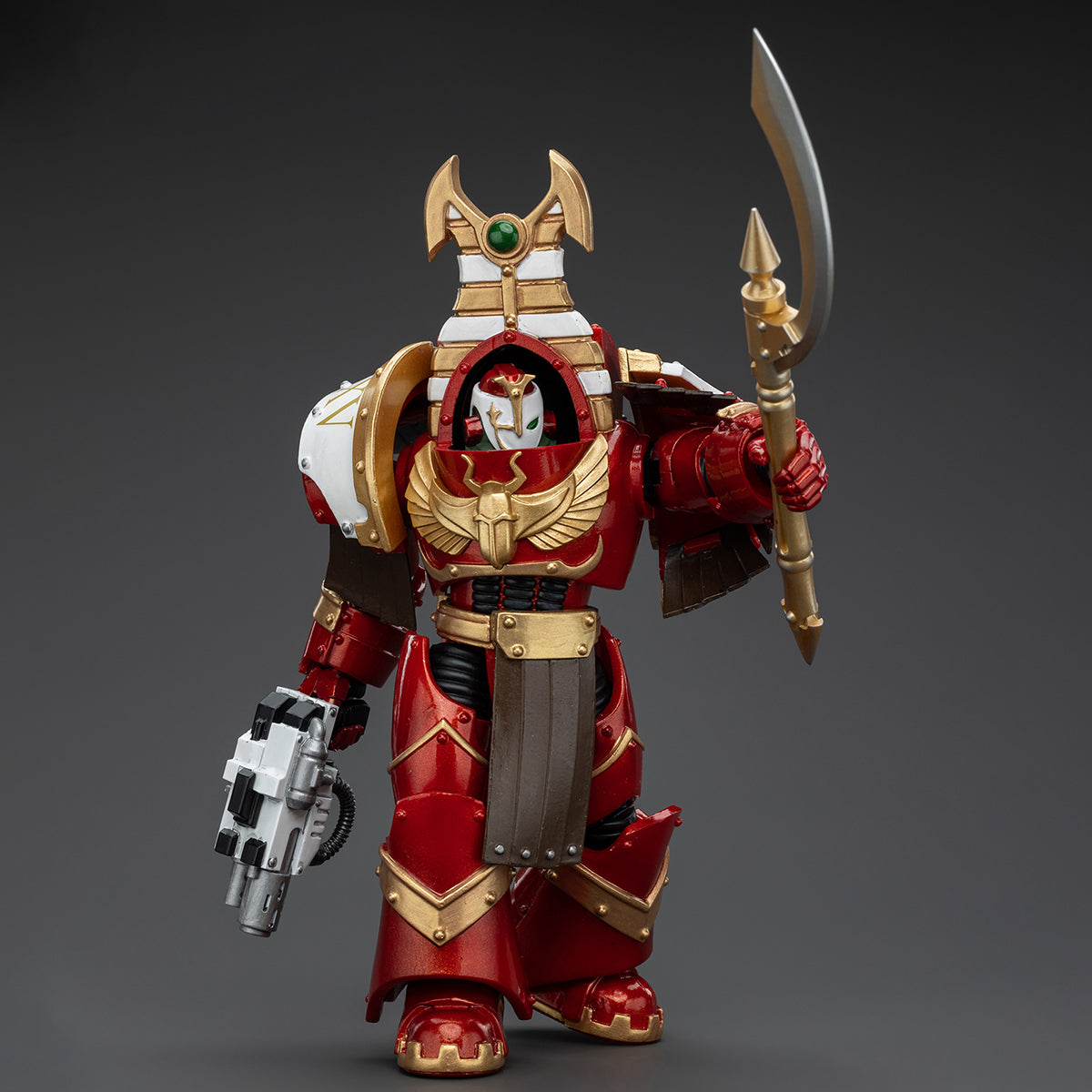 JOYTOY Sekhmet Terminator Cabal JT8605 Sekhmet with Combi-Melta and Achea Force Weapon 1/18 Scale Action Figure