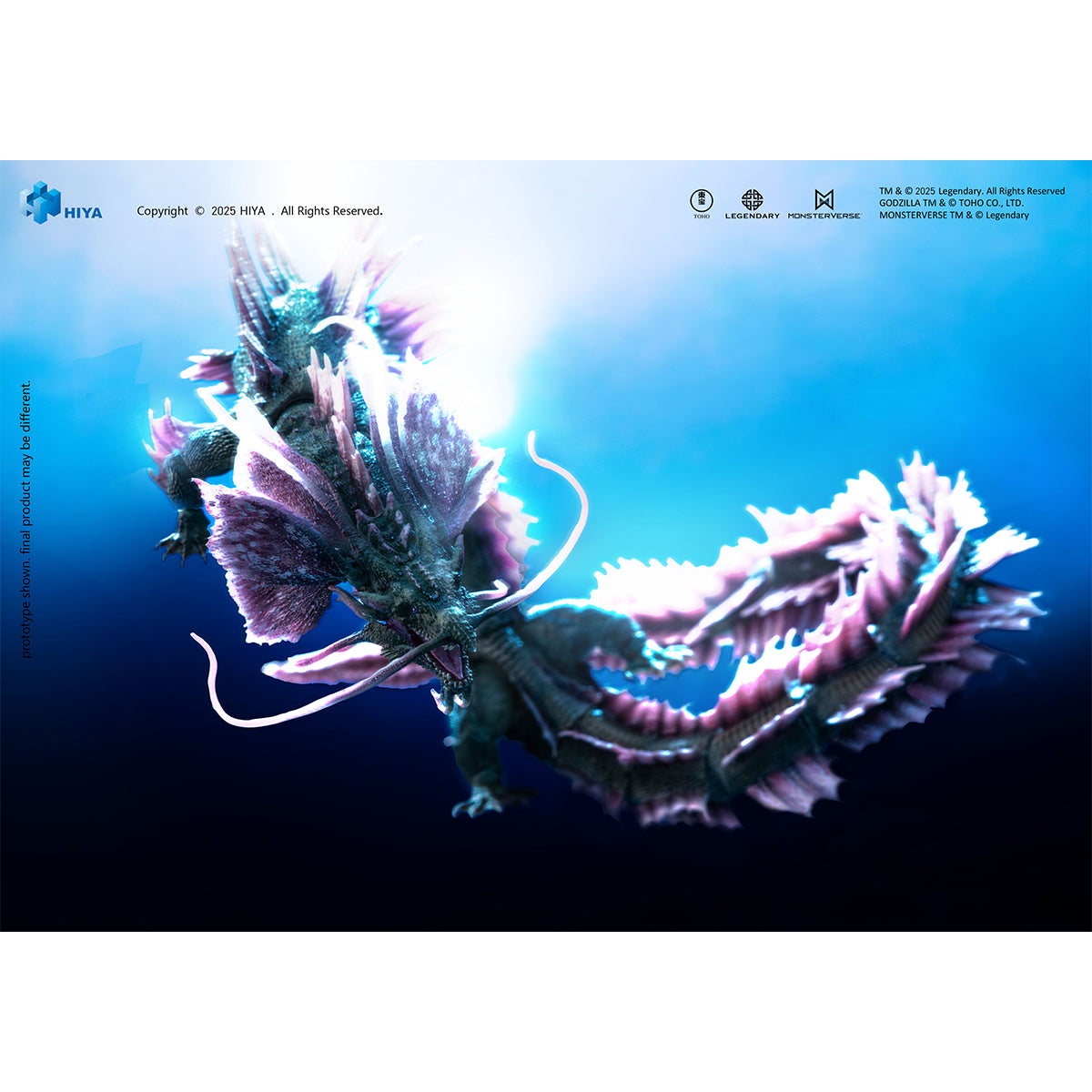 HIYA Godzilla vs. Kong: The New Empire - Tiamat EBG0182 Exquisite Basic Series Monster Action Figure