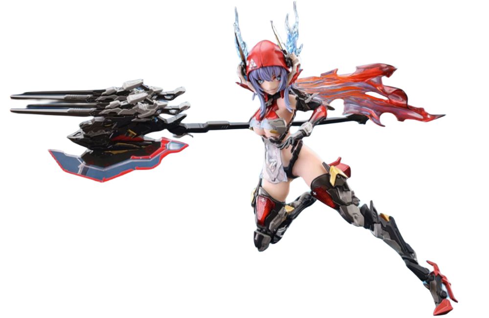 Nuclear Gold Reconstruction & Animester Thunderbolt: Barbera-Red Mecha Girl 1/9 Scale Action Figure