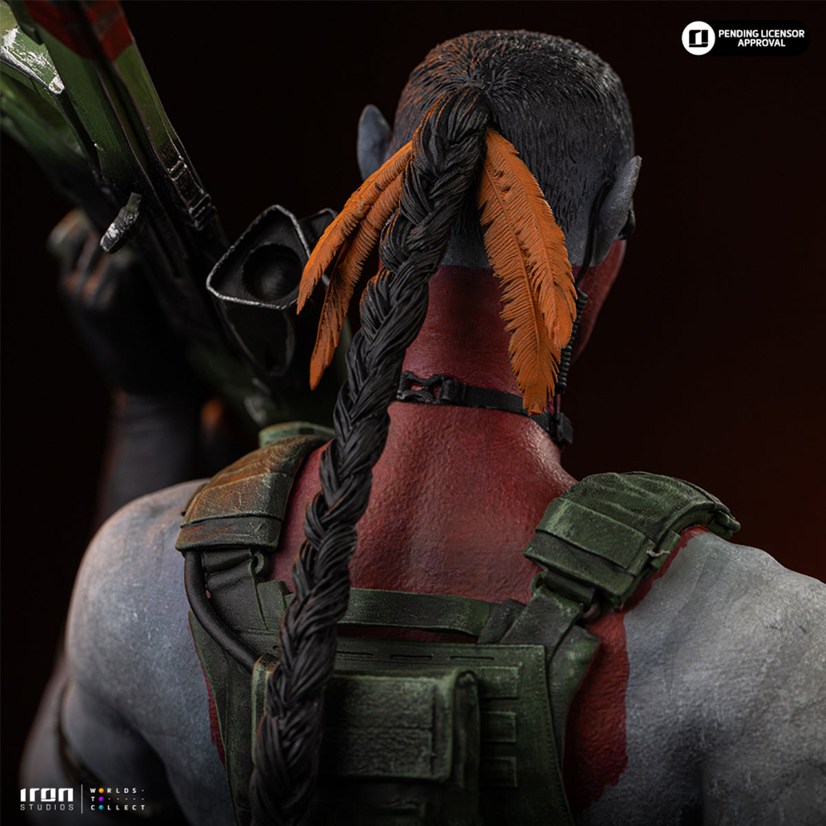 Iron Studios AVAT134025-10 Avatar 3: Fire and Ash - Miles Quaritch 1/10 Scale Art Statue