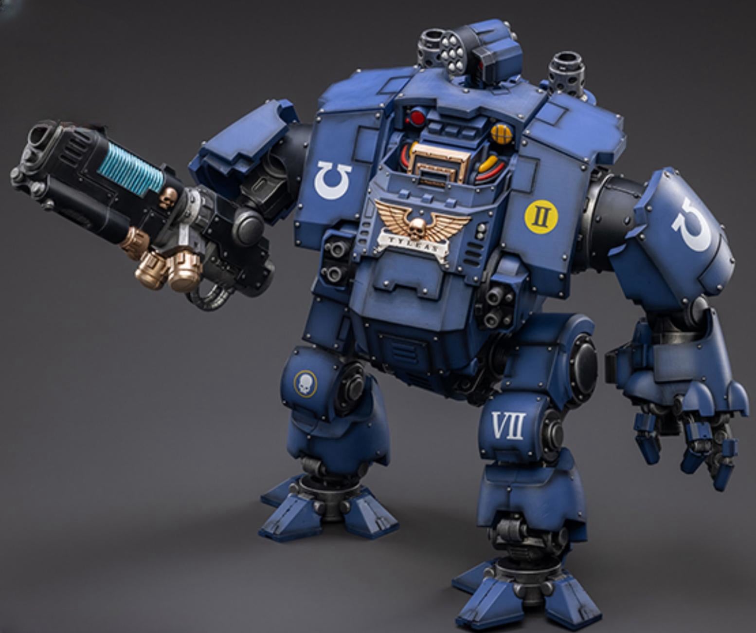 HiPlay JoyToy Warhammer 40K Collectible Figure: UItramarines Redemptor Dreadnought Brother Dreadnought Tyleas  Action Figures