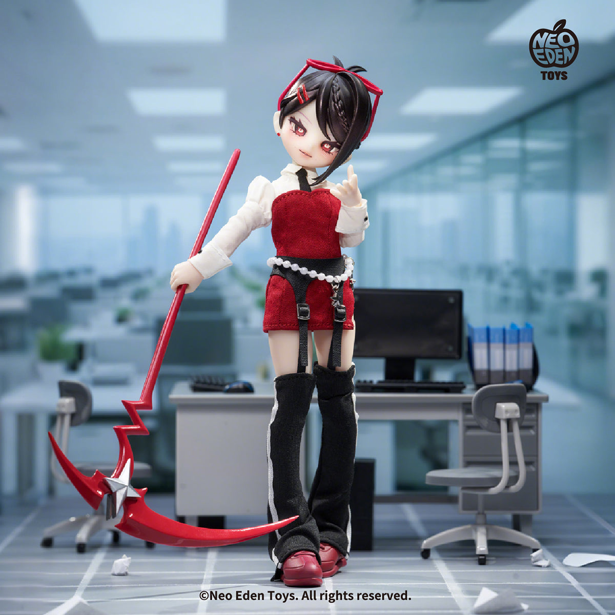 NEO EDEN TOYS bjd Eve Lynna: The Two-Faced Killer Trading Doll Series Blind Box