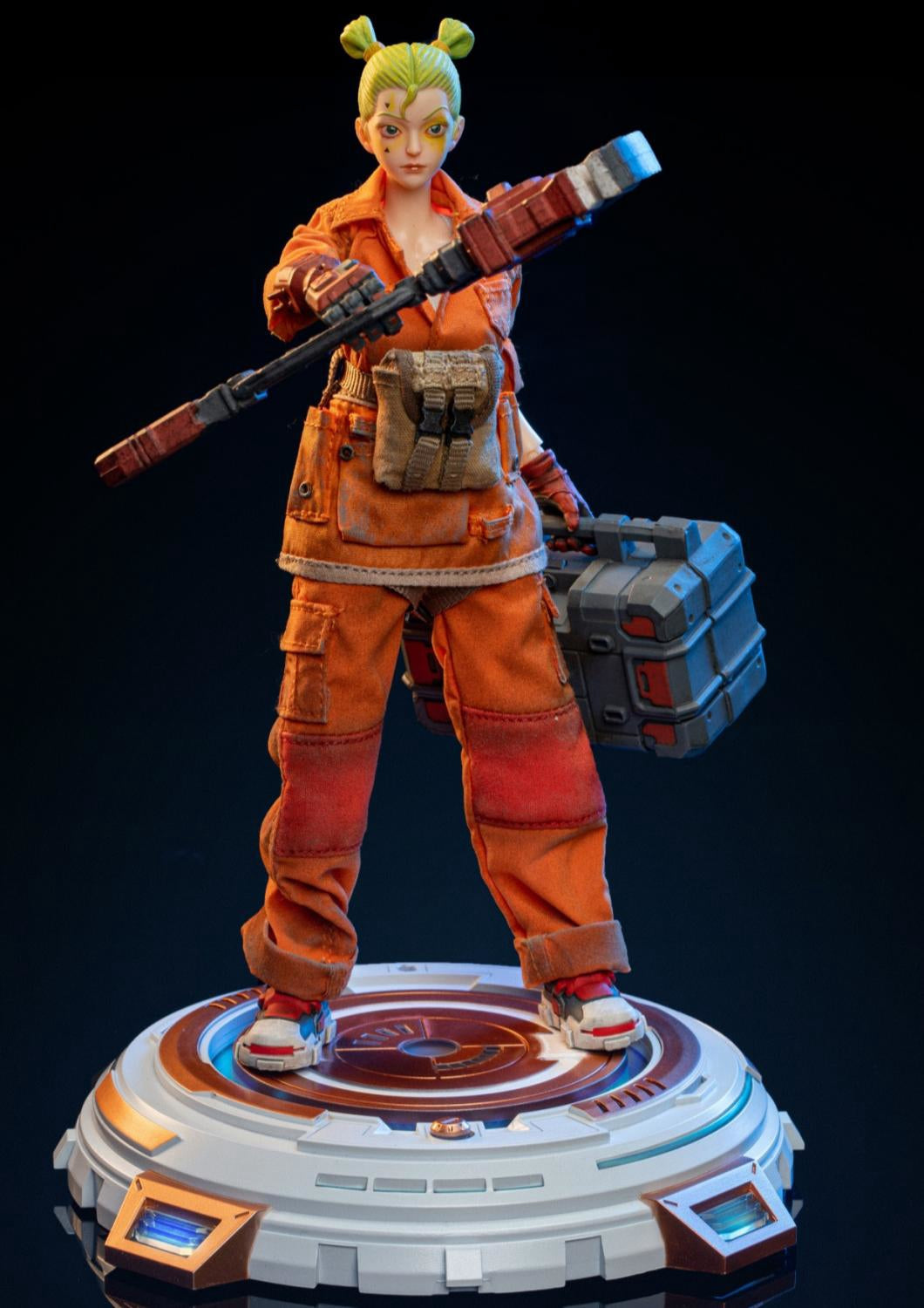 86TOYS 1/12 Scale Action Figure Accessory: Luminous Display Stand Mode