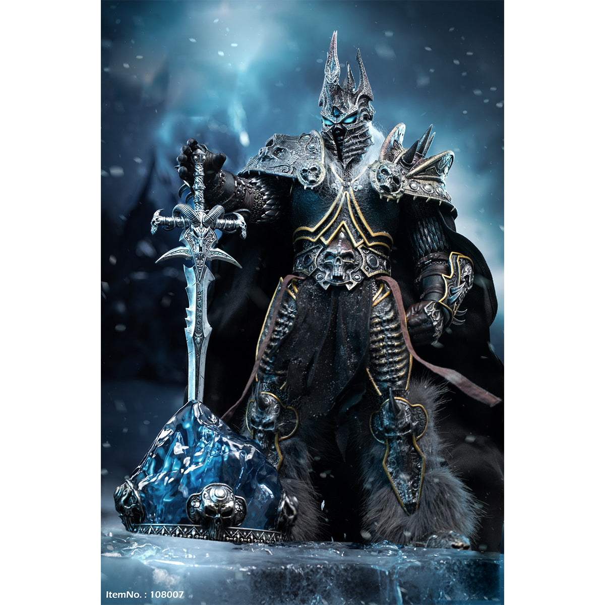 108Toys 108007 フローズンリッチキング 1/6 Lich King 108Toys Collectible Action Figure Full Set: Frozen Demon