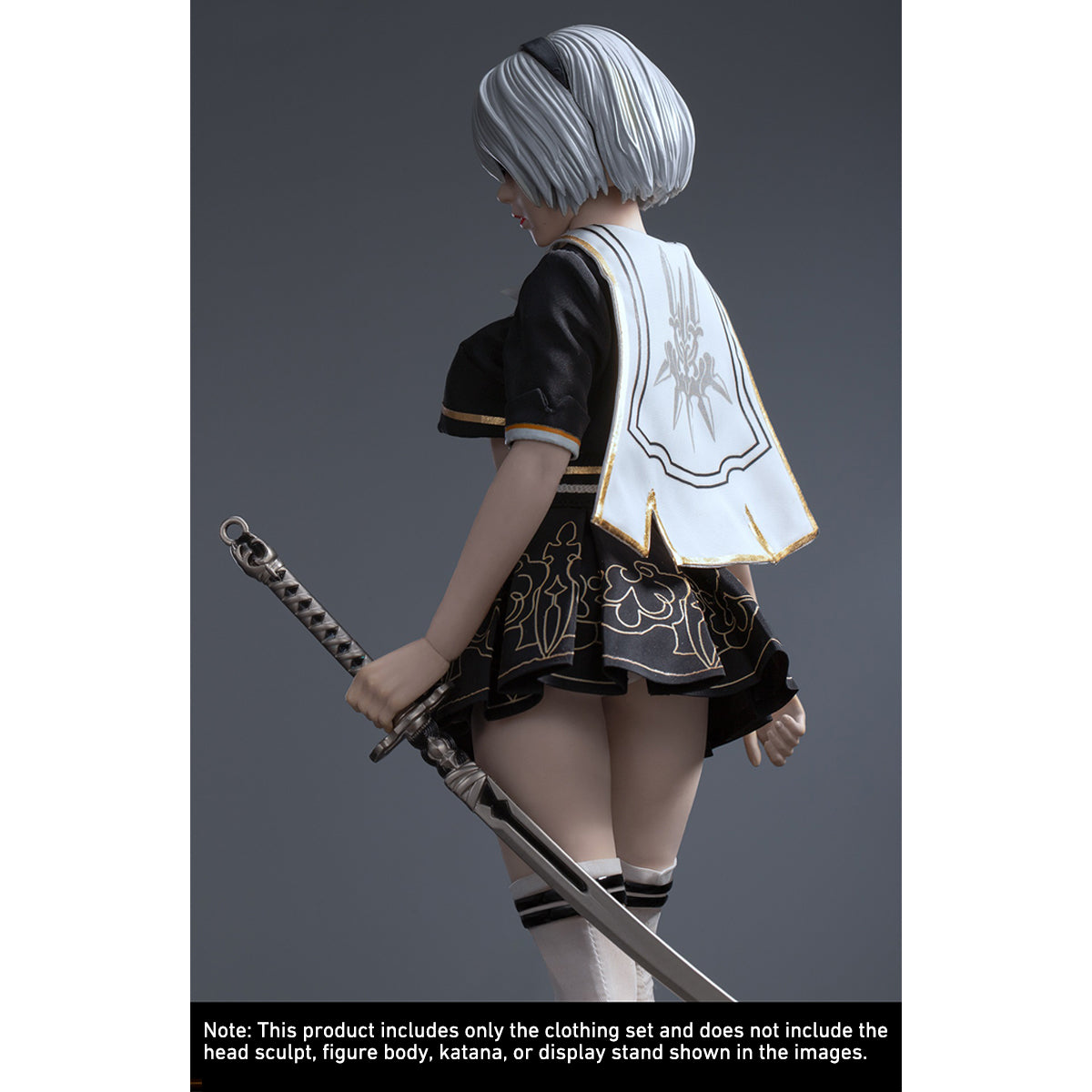 ACPLAY 1/6 Android Seductive JK Costume Set Doll Clothes Accessory for 12-inches Figure