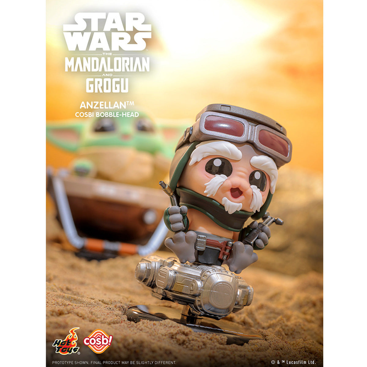 Hot Toys Star Wars The Mandalorian and Grogu Cosbi CBX34816 Mini Blind Box