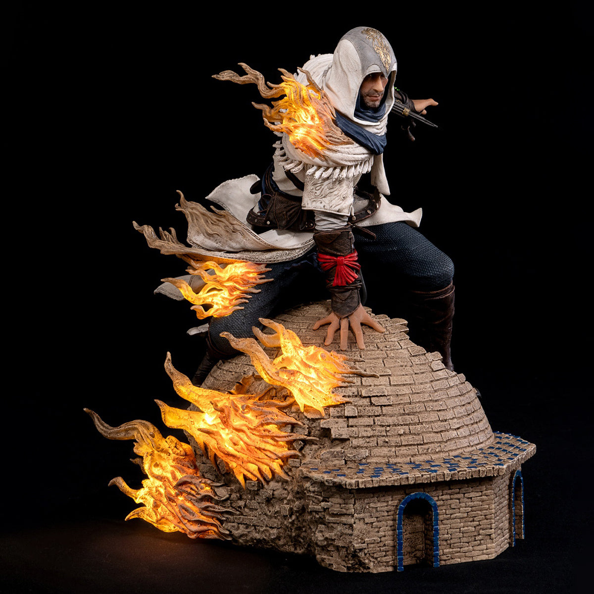 PureArts Assassin’s Creed Animus Basim Game Character Art Statue