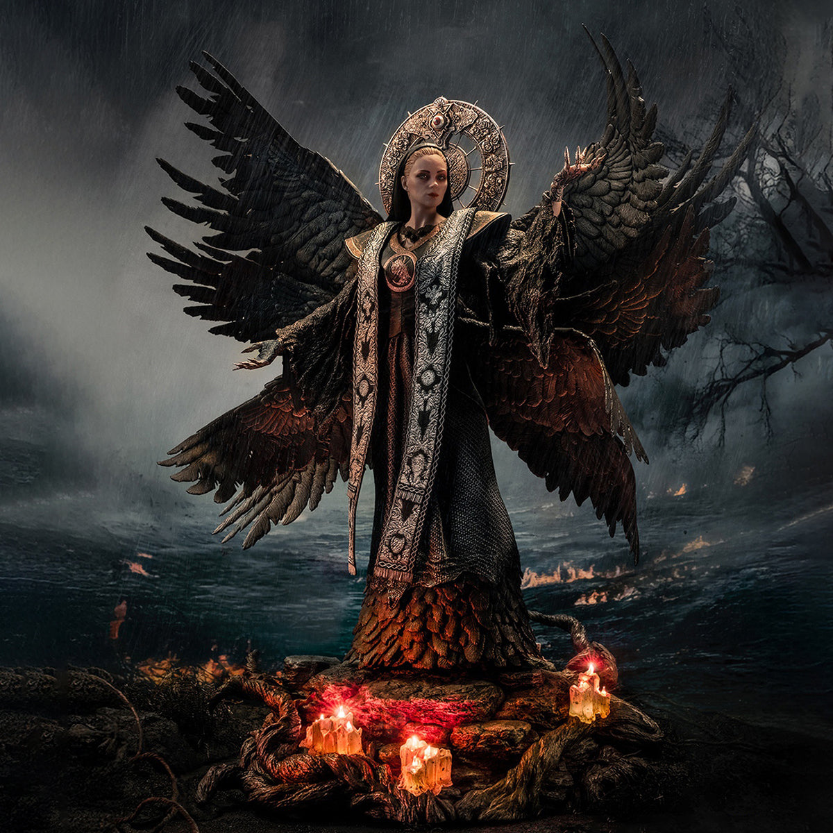 PureArts Resident Evil 8: Village - Mother Miranda Art Game Statue