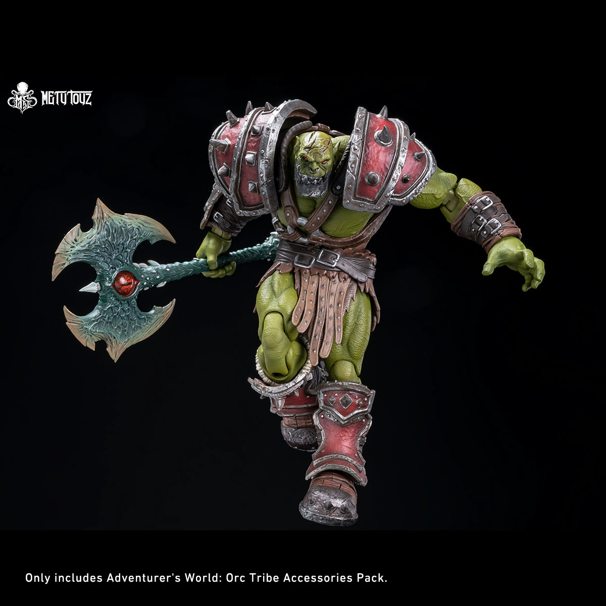 Metytoyz, Adventurer World Orc Tribe, Accessory Pack for Figurine
