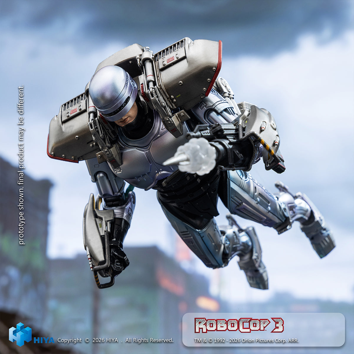 HIYA RoboCop 3 Exquisite Super Series ESR0306 RoboCop 1/12 Scale Action Figure