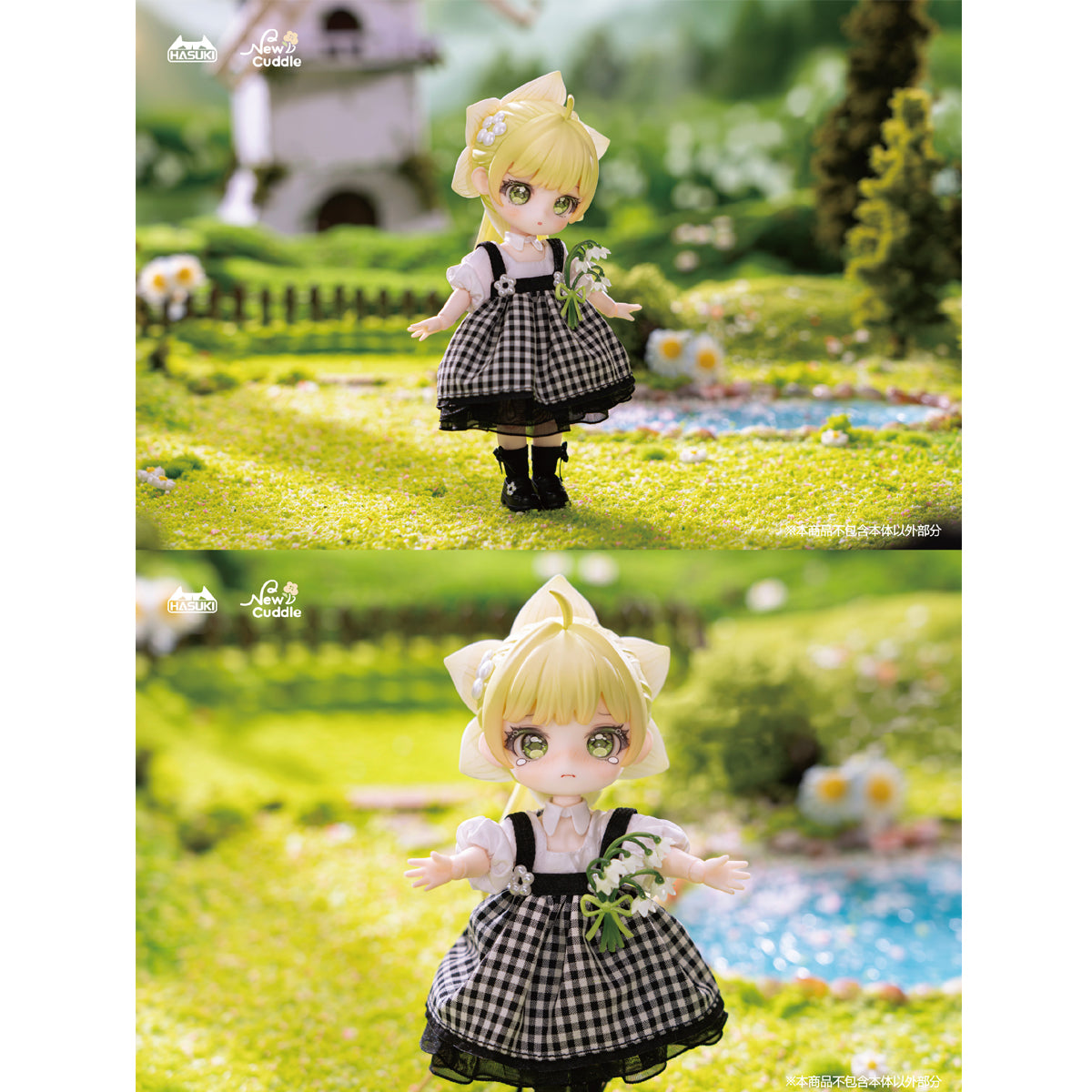 HASUKI Fiori Main Body & Doll Clothes Set 1/12 Scale Action Figure
