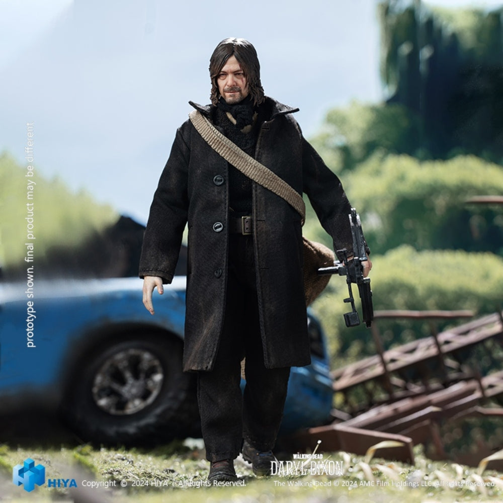 HiPlay HIYA Full Set: Daryl Dixon, Tv Show, Horror Style, 1:12 Scale Miniature Action Figurine