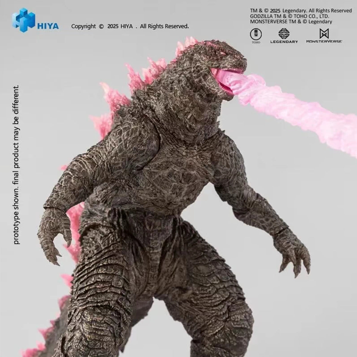 HIYA, EXQUISITE BASIC Godzilla vs. Kong: The New Empire - Thermal Radiation Godzilla EBG0439, Action Figures