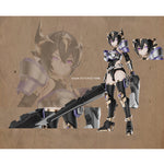 Yubo Creative Warrior Goddess Lia Dual Body + Motorcycle Assembly Model Kits