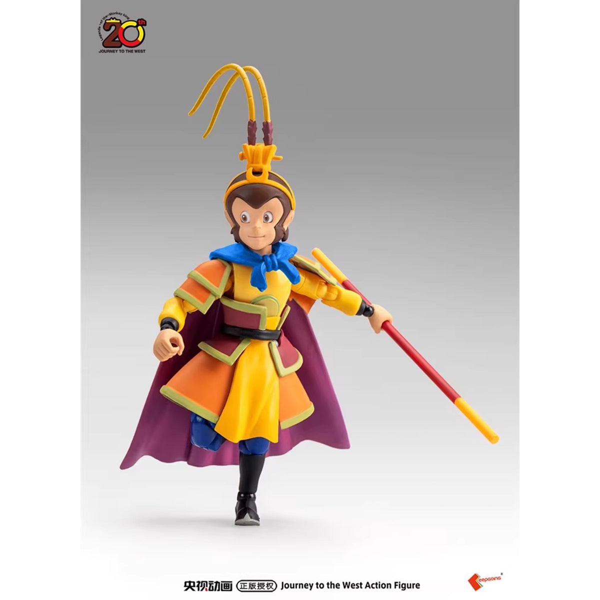 KEEPGOING CCTV Ver. Journey to the West Monkey King (Sun Wukong) 1/12 Scale Action Figure