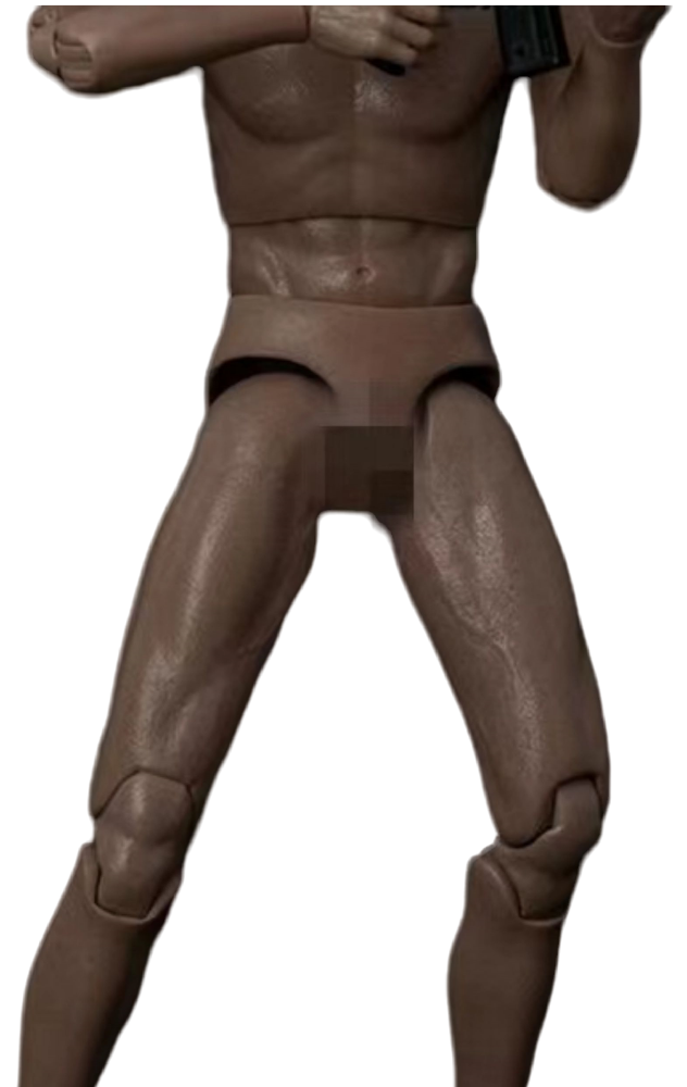 (Only Shipped to the DE) Worldbox Super Durable Narrow Shoulder Male Body Figure No Head AT011