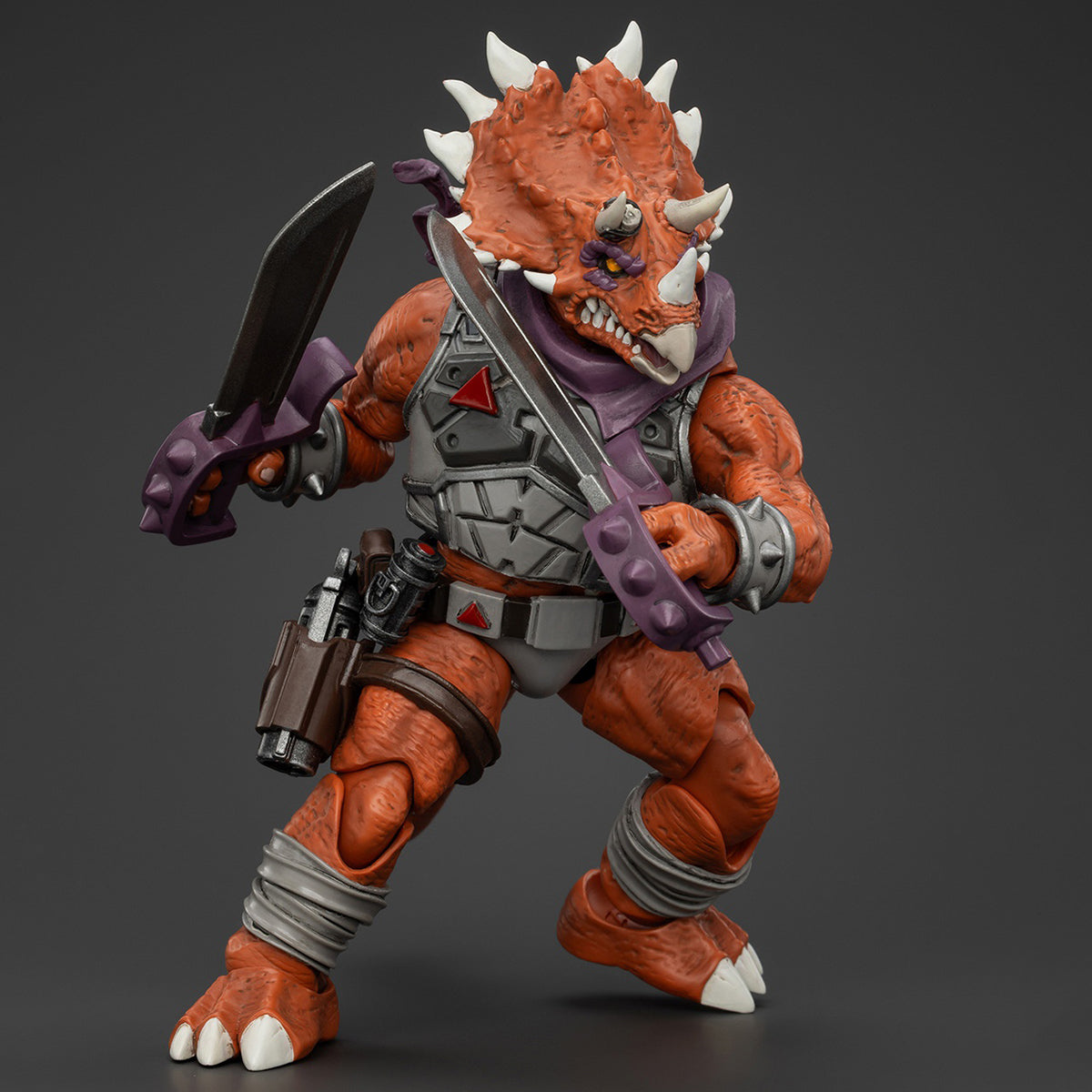 JOYTOY TMNT Casey Jones & Triceraton Infantryman & Adjutant Zork & Captain Zorax Action Figures