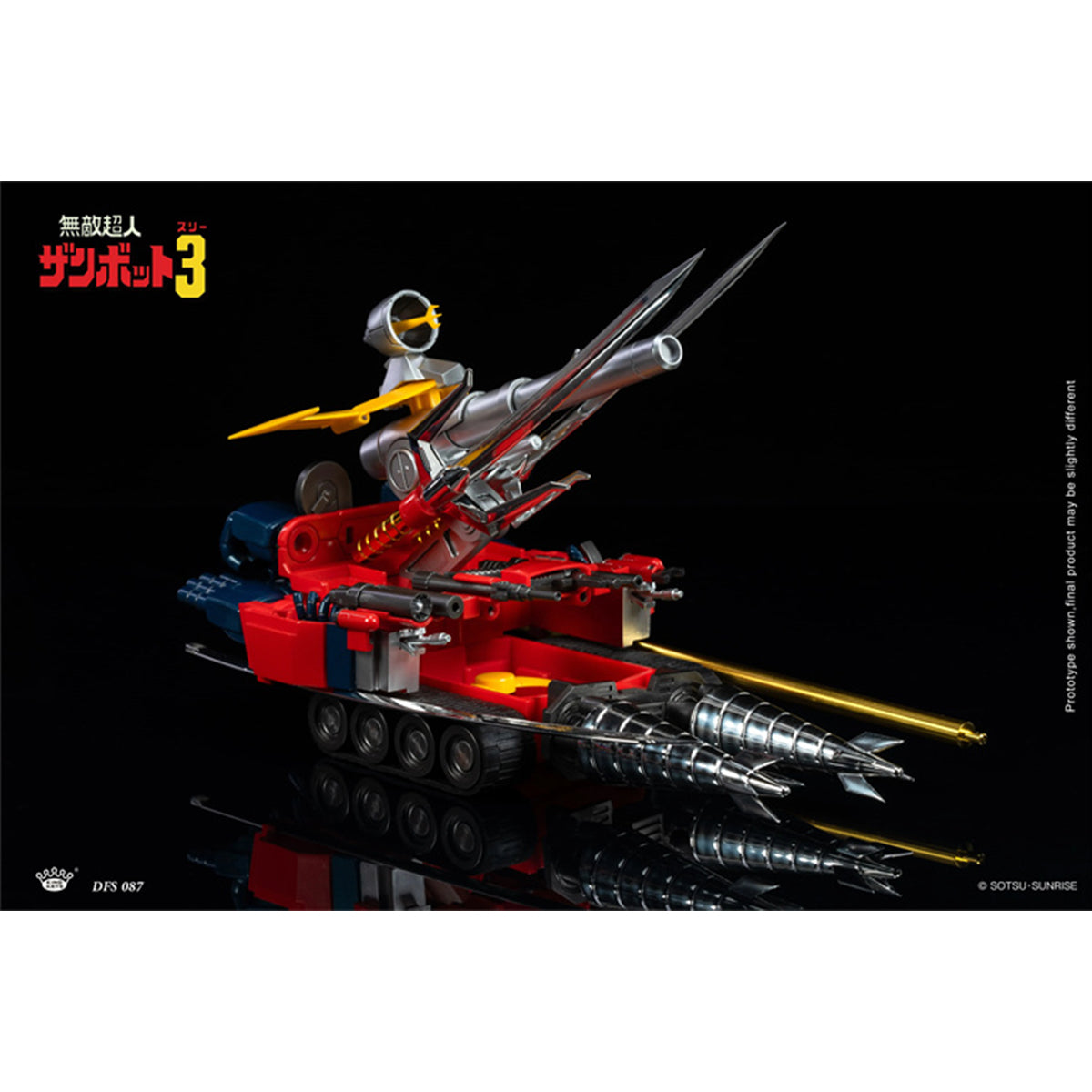 KINGARTS Invincible Super Zamber 3 Alloy Transformable DFS087 Action Figure