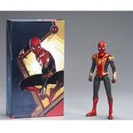 Figura de acción coleccionable de ZD Toys: Serie Aniversario: Spider-Man Rojo y Dorado (1913-1902), estilo película, miniatura a escala 1:10