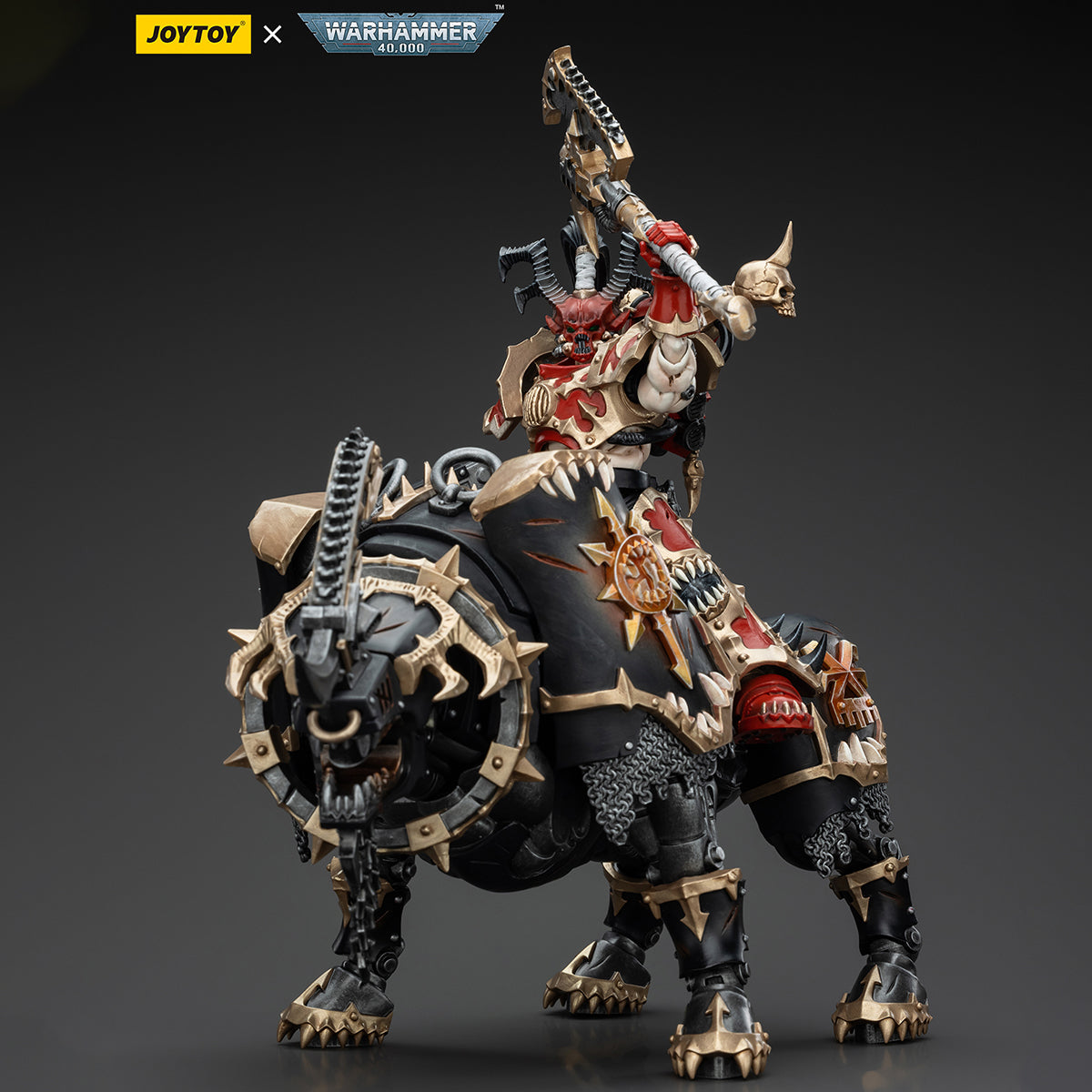 (Only Shipped to the UK) JOYTOY Warhammer 40K 1/18 World Eaters Lord Invocatus JT00645 Action Figure