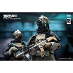 HASUKI SA04 Veil Weaver Unknown Operator 1/12 Scale Action Figure & WM-07 Reconnaissance Enhancement Kit