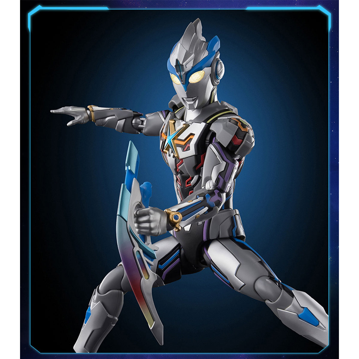 Blokees Ultraman Legendary Edition Beta Spark Armor X (Beyond Type) Assembly Model Kits