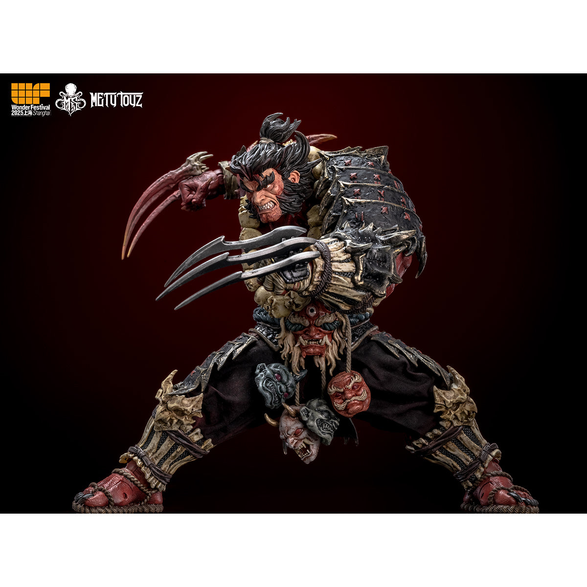 Metytoyz Adventurer's World Ghost Face Shura Takigawa Limited Edition 1/10 Scale Action Figure