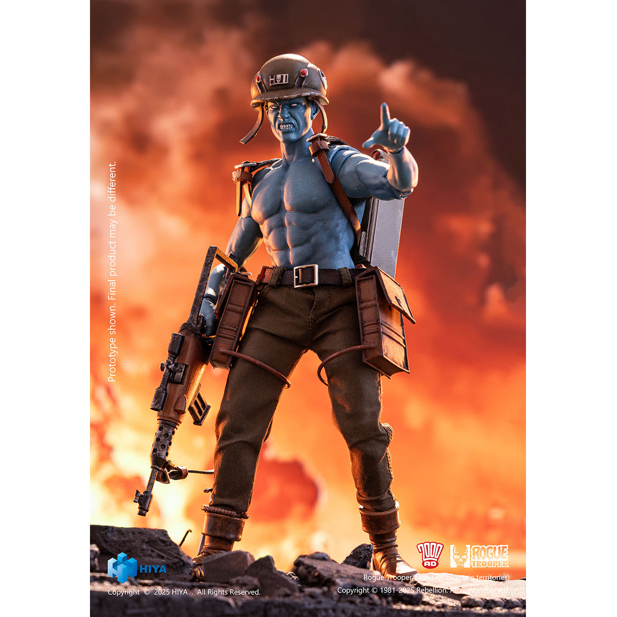 HIYA Rogue Trooper ESR0251 1/12 Scale Action Figure