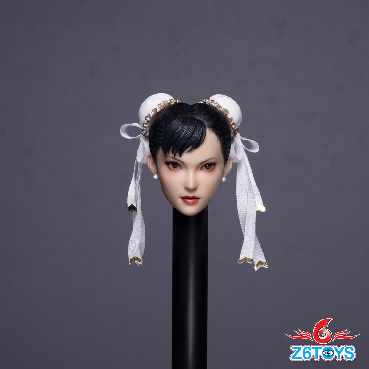 Z6TOYS Asian Moveable Eye Beauty Head Sculpt Xiao Li ZC020 Accessory Fit 1/6 Scale 12-inches Action Figure