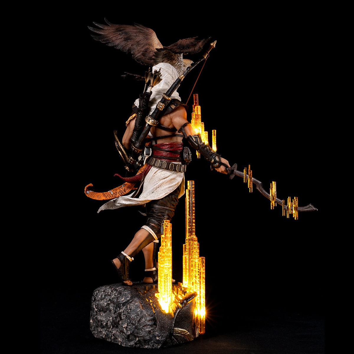 PureArts Assassin’s Creed Animus Bayek Game Character Art Statue