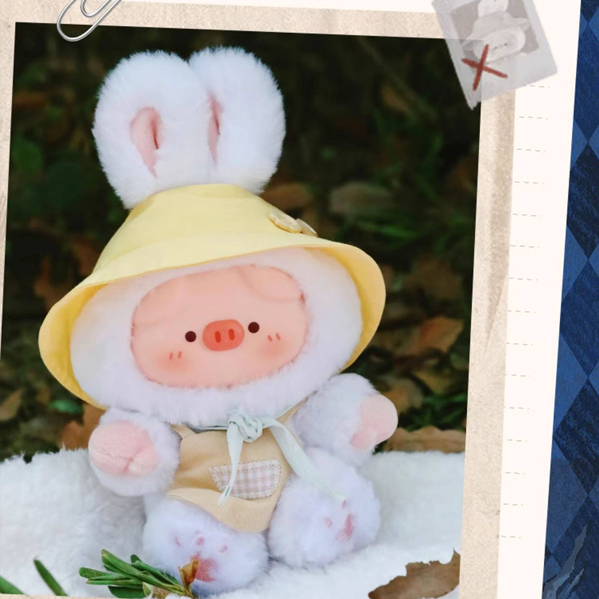 PikoPig Mysterious Preview Letter Series Vinyl Face Plush Blind Box