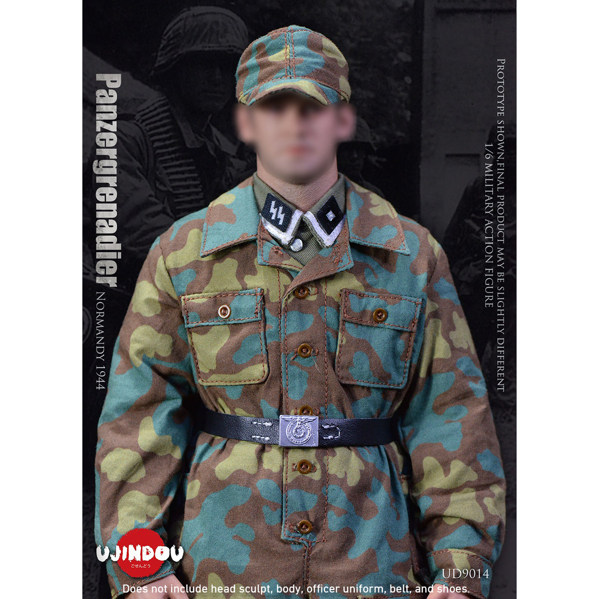 UJINDOU Panzergrenadier Normandy 1944 Italian Camouflage Elevator