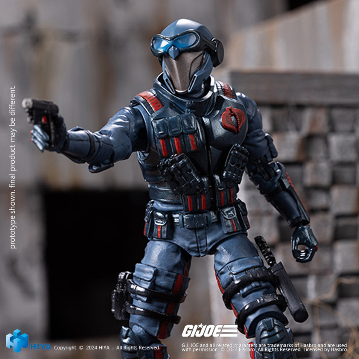 HIYA 1/18 Scale G.I. Joe: Cobra Viper EMG0156 Exquisite Mini Series Action Figure