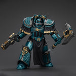 Figuras de acción JOYTOY Warhammer La Herejía de Horus: Legión Alfa, Terminator Lernaean con Cargador Volkite