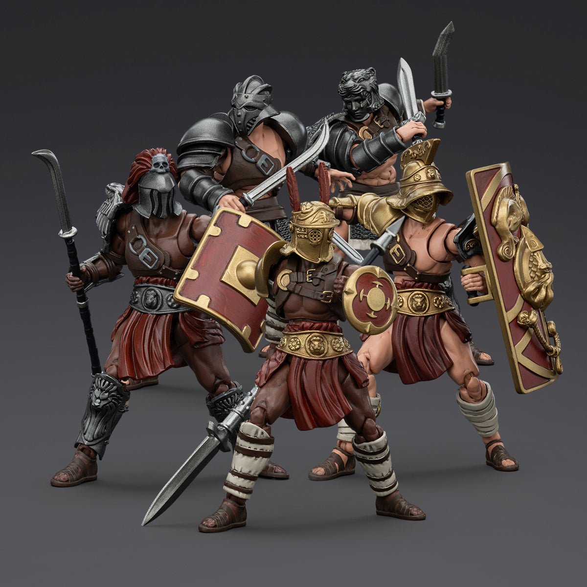 Figurine articulée Hoplomachus, gladiateur romain Strife de JOYTOY
